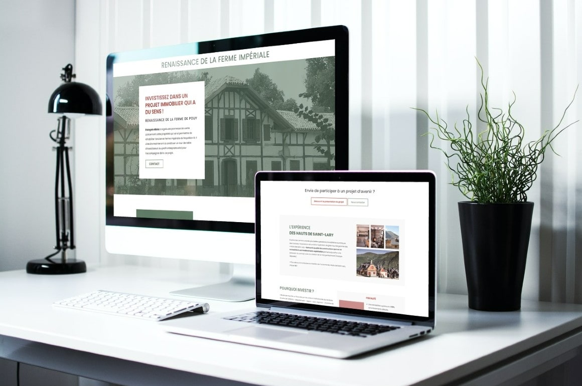 Création site OnePage WordPress