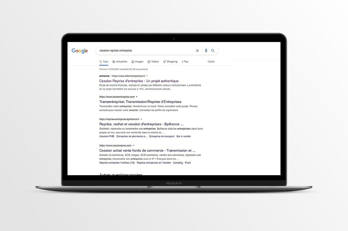 Campagne SEA Google Ads